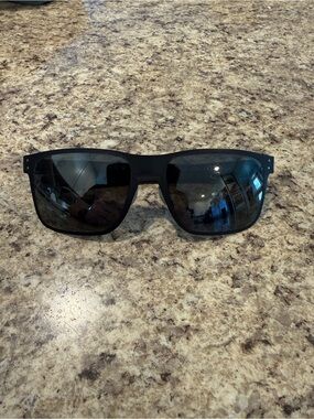 Oakley Holbrook Metal Sunglasses – Matte Black/Black Iridium Prizm Polarized